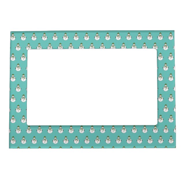 Cold snowman magnetic frame (Front)