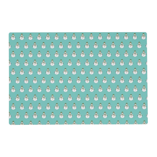 Cold snowman placemat (Front)