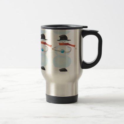 Cold Snowman Travel Mug