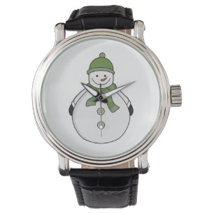 Cold snowman watch