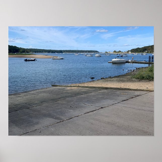 Cold Spring Harbor Long Island New York Poster (Front)