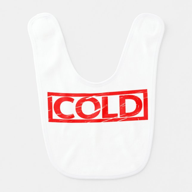 Cold Stamp Baby Bib (Front)