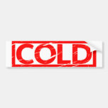 Cold Stamp Bumper Sticker