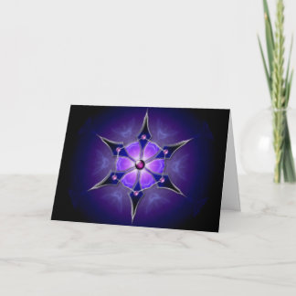 Cold Starlight Christmas Card