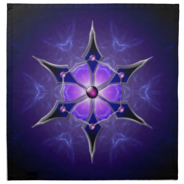 Cold Starlight Napkins (Front)