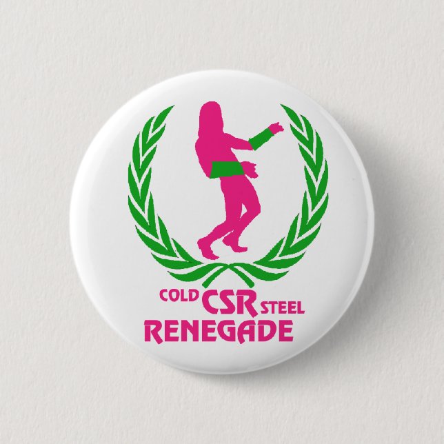 Cold Steel Renegade Pinback Button (Front)