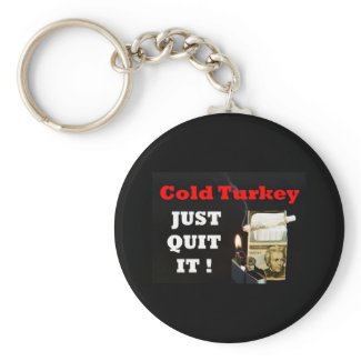 Cold Turkey keychain