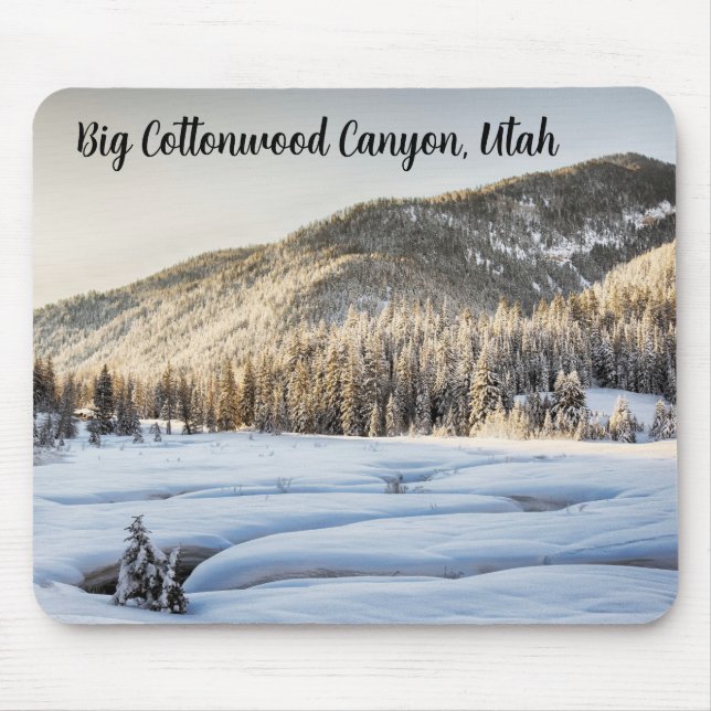 Cold Utah Memories Mouse Pad (Front)