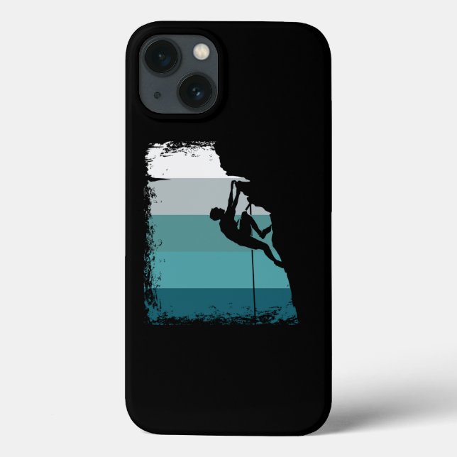 Cold Vintage Climbing Gift Case-Mate iPhone Case (Back)