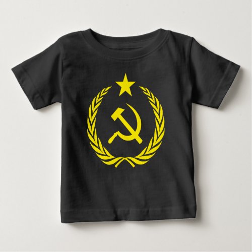 Cold War Communist Flag Baby Fine Jersey T_Shirt