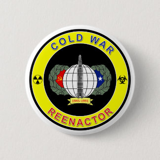 Cold War Reenactor Button