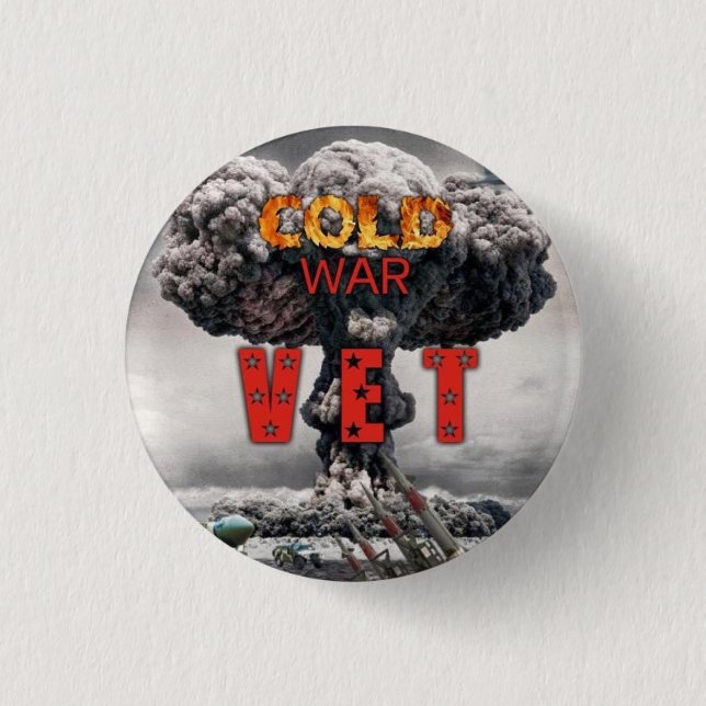 Cold War Vet Button (Front)