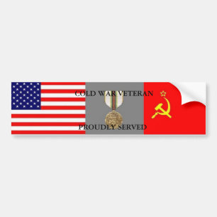 Cold War Veteran Bumper Sticker