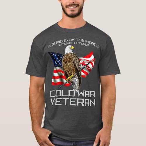 Cold War Veteran Keepers of the Peace  T_Shirt
