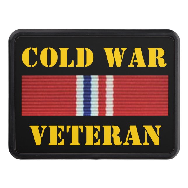 COLD WAR VETERAN TOW HITCH COVER (Front)