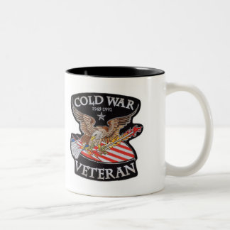 COLD WAR VETERAN Two-Tone COFFEE MUG