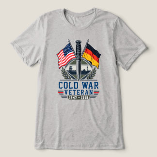 Cold War Veteran USA Germany Berlin Tri-Blend Shirt