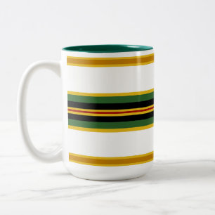 Cold War Veteran Victory Ribbon Two-Tone Coffee Mug