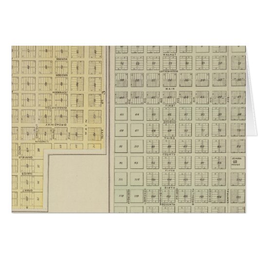 Cold Water, Protection, Avilla, Kansas Cards (Front Horizontal)