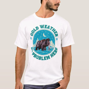 Cold Weather Mammoth Winter Humor T-Shirt