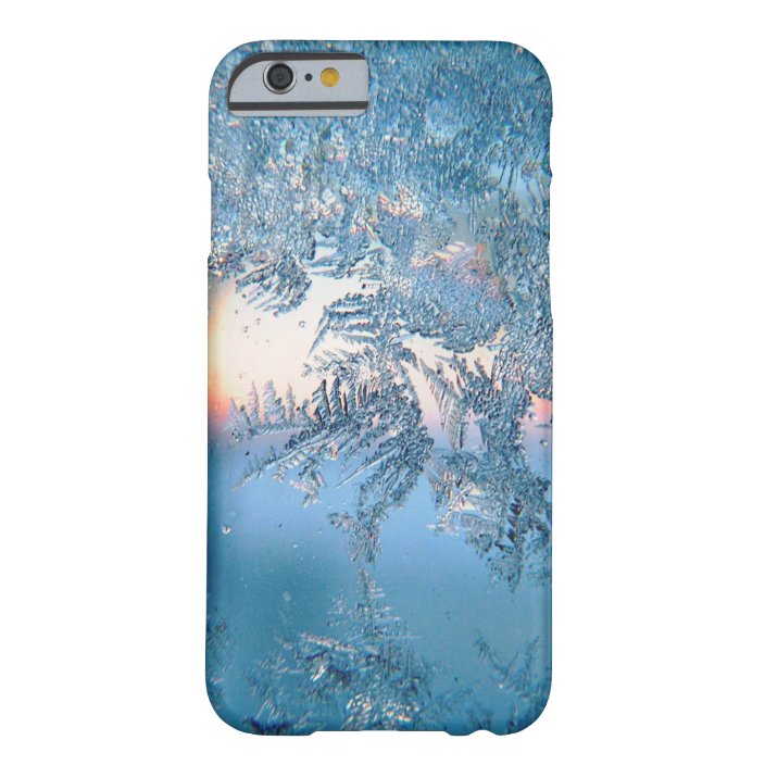 Cold Winter Frosted Glass Ice Crystals CaseMate iPhone Case