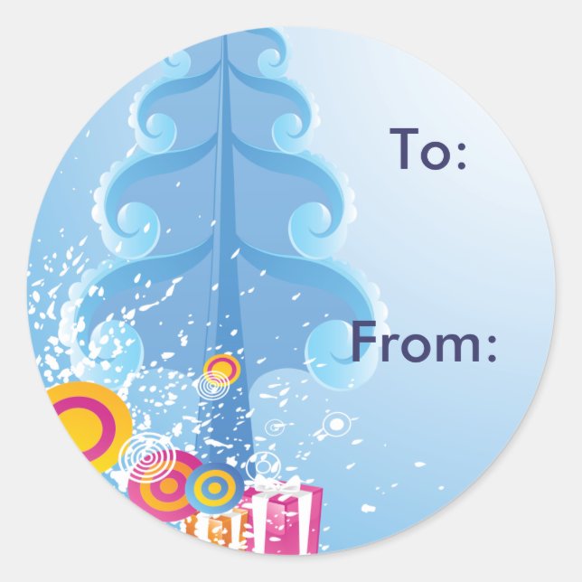 Cold Winter Gift Tag (Front)