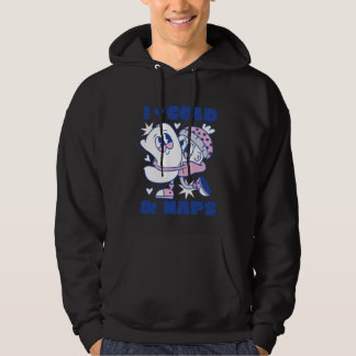 Cold Wintertime  Snowfall Nap   Apparel Hoodie