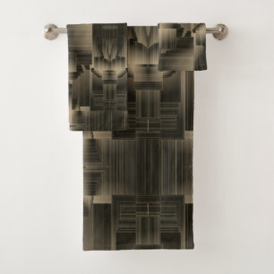 Colden Halls Art Deco Bath Towel Set