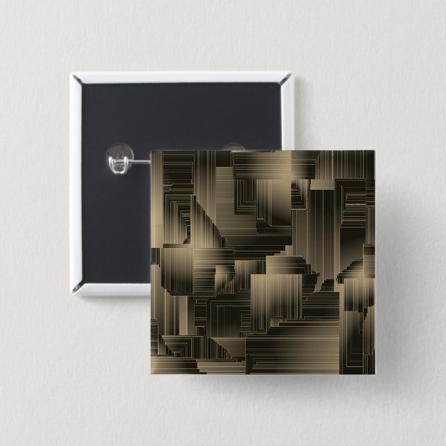 Colden Halls Art Deco Button (Front & Back)