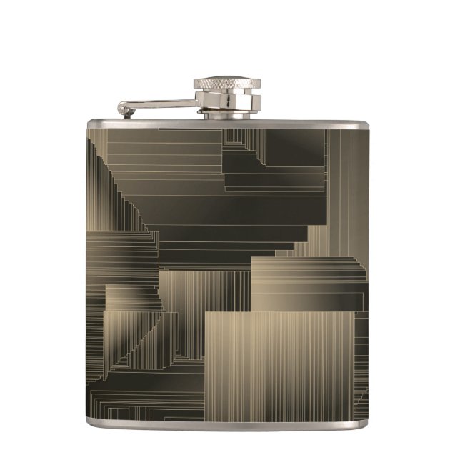 Colden Halls Art Deco Flask (Front)