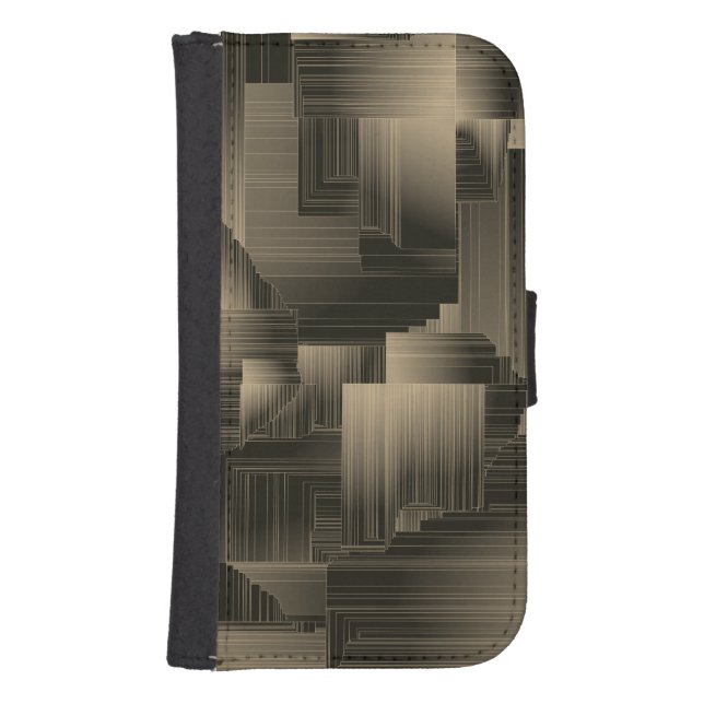 Colden Halls Art Deco Samsung Galaxy Wallet Case (Front)