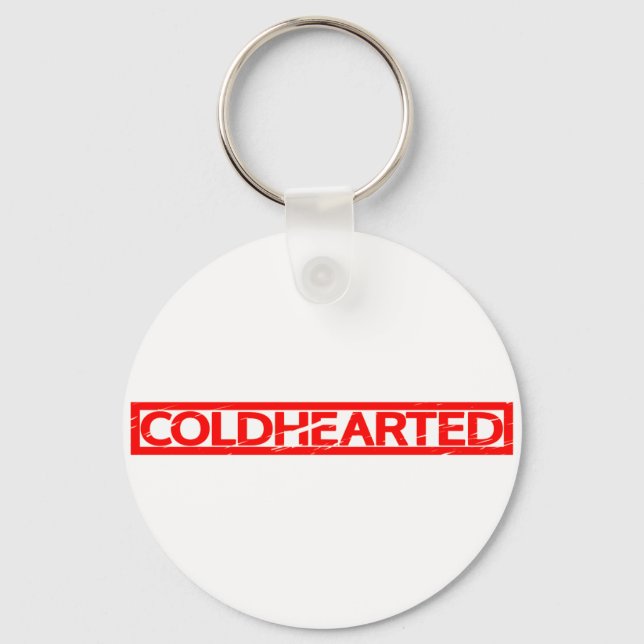 Coldhearted Stamp Keychain (Front)