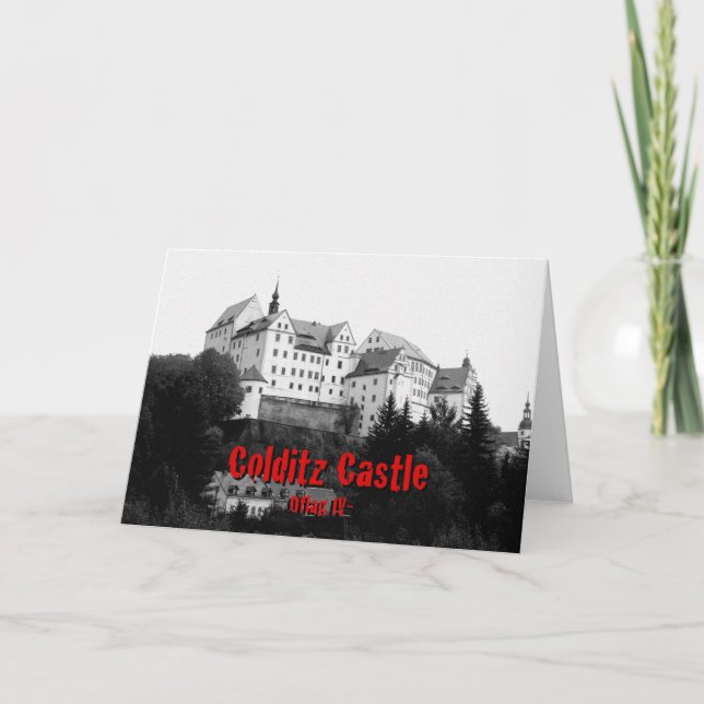 Colditz Castle Holiday Card (Front)