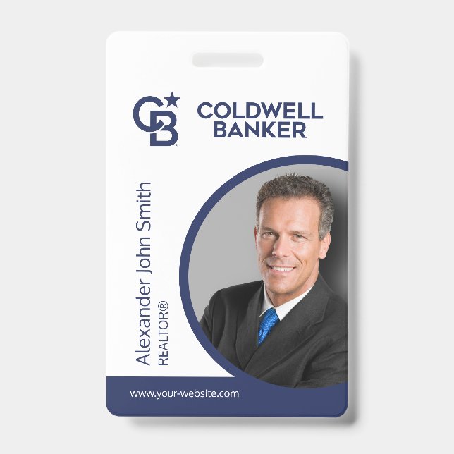 Coldwell Banker ID Card Badge (Front)