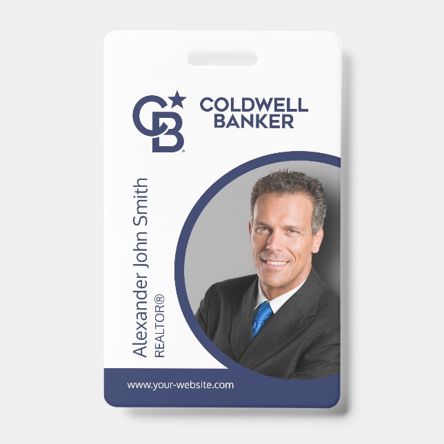 Coldwell Banker ID Card Badge (Front)