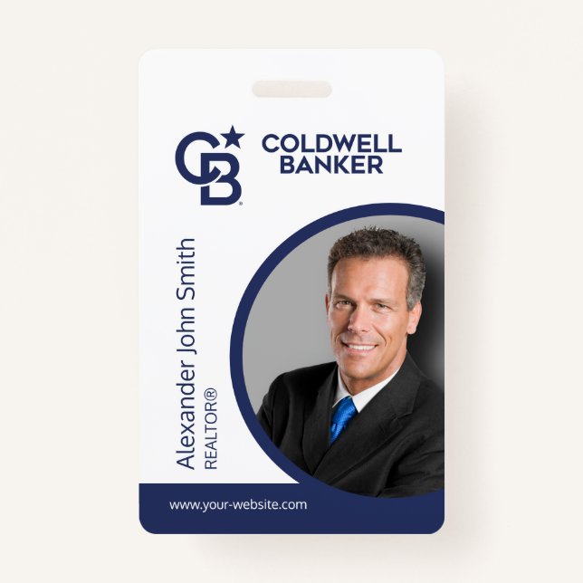 Coldwell Banker ID Card Badge (Front)