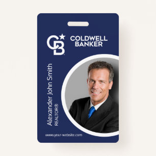 Coldwell Banker ID Card Blue Badge