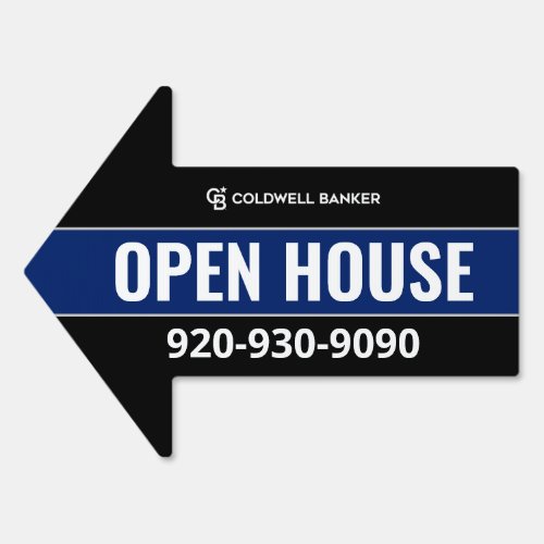 Coldwell Banker Open House Sign