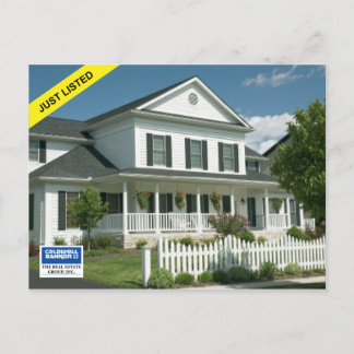 Coldwell Banker Postcard: JUST LISTED Postcard