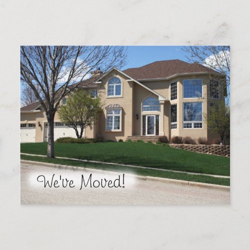 Coldwell Banker Postcard WEVE MOVED Announcement Postcard