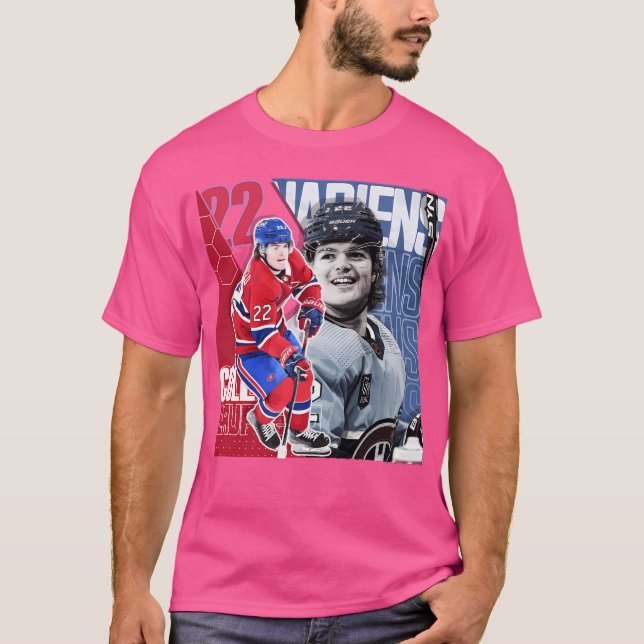 Cole Caufield Hockey Shirt Canadiens (Front)
