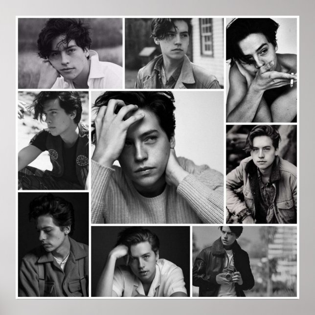 COLE SPROUSE BLACK AND WHITE POSTER (Front)