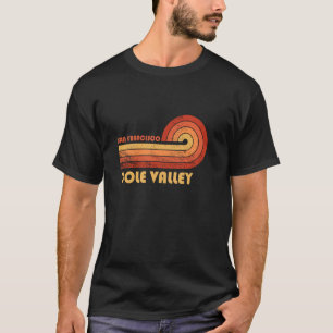 Cole Valley San Francisco California Retro Vintage T-Shirt