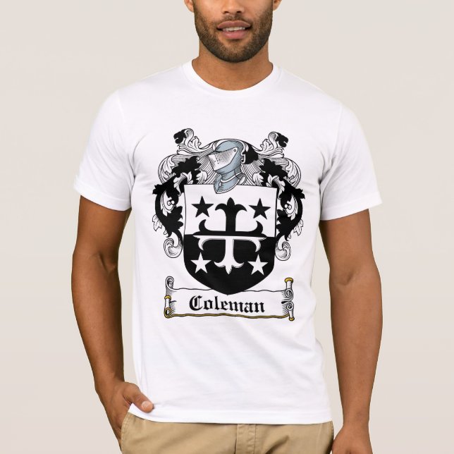 Coleman Family Crest T-Shirt (Front)