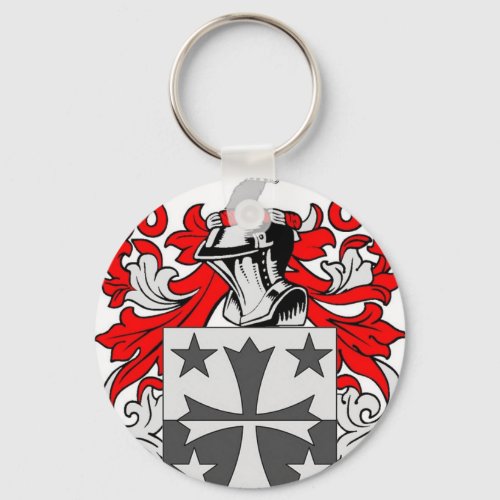 Coleman Irish Coat of Arms Keychain