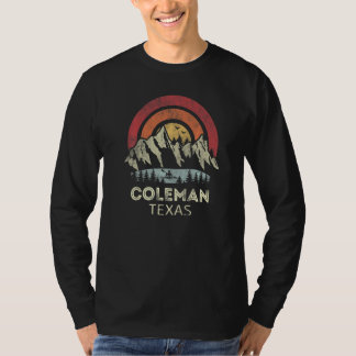 Coleman Texas Mountain Sunset Sunrise Kayaking T-Shirt
