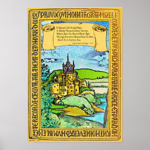 Coleridge and Dürer in Xanadu Poster