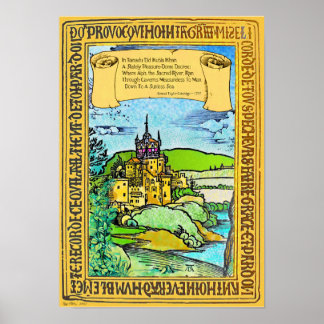 Coleridge and Dürer in Xanadu Poster