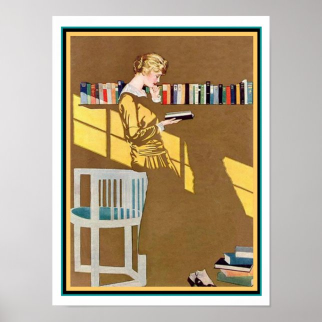 Coles Phillips Art Deco " Fade Away Girl " 12 x 16 Poster (Front)