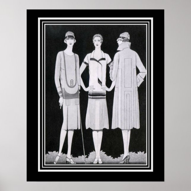 Coles Phillips Art Deco Fashion Print 16x20 (Front)